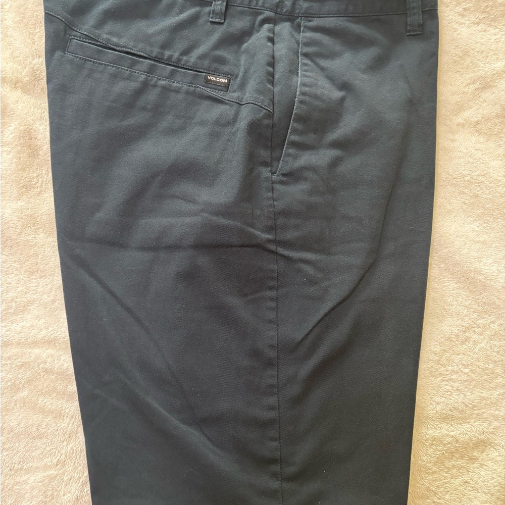 Volcom Blue Straight Fit Pants SIZE 36